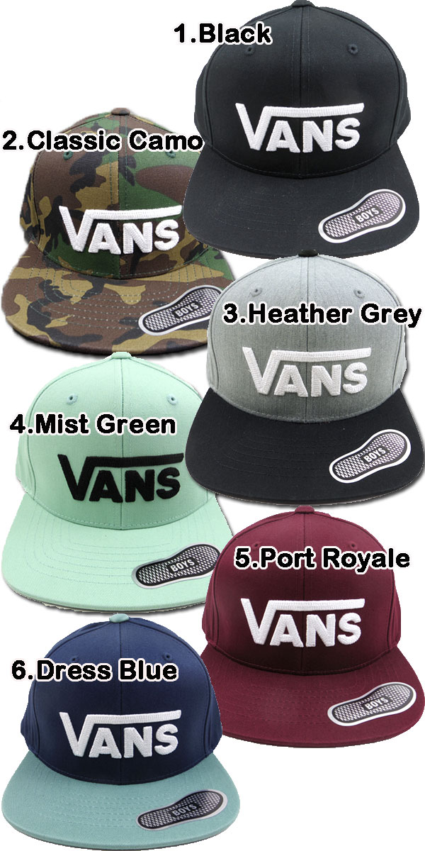 vans cap kids Green