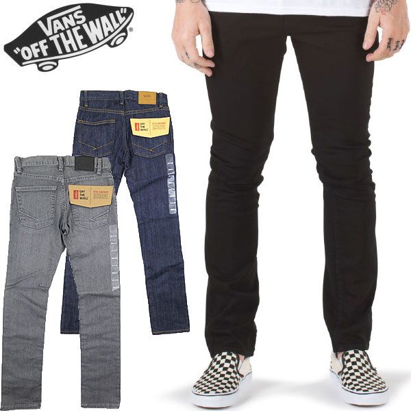 V76.10 Rear 【楽天市場】バンズ VANS キッズ パンツ スキニージーンズ ジュニア BOYS V76 SKINNY JEANS ブランド:REASON