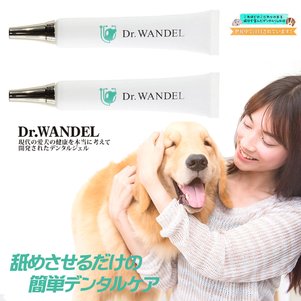 楽天市場】【公式】愛犬の歯周予防 犬用デンタルケア ジェル Dr.wandel
