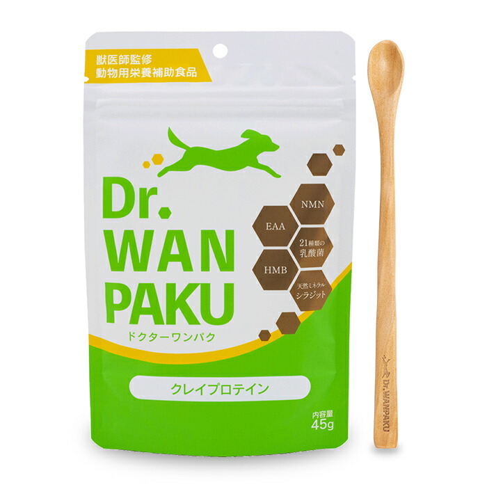 楽天市場】Dr.WANPAKU ドクターワンパク クレイプロテイン 45g