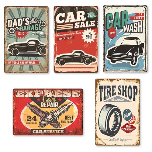 楽天市場】ガレージ ブリキ看板 ティンサイン 車 バイク プレート 壁