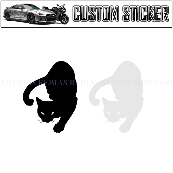 楽天市場】【メール便対応可能】 みつめる 猫 ステッカー ネコ CAT EYE 黒猫 キャット ペット 汎用 車 バイク カスタム sticker :  リヴァイアス 楽天市場店
