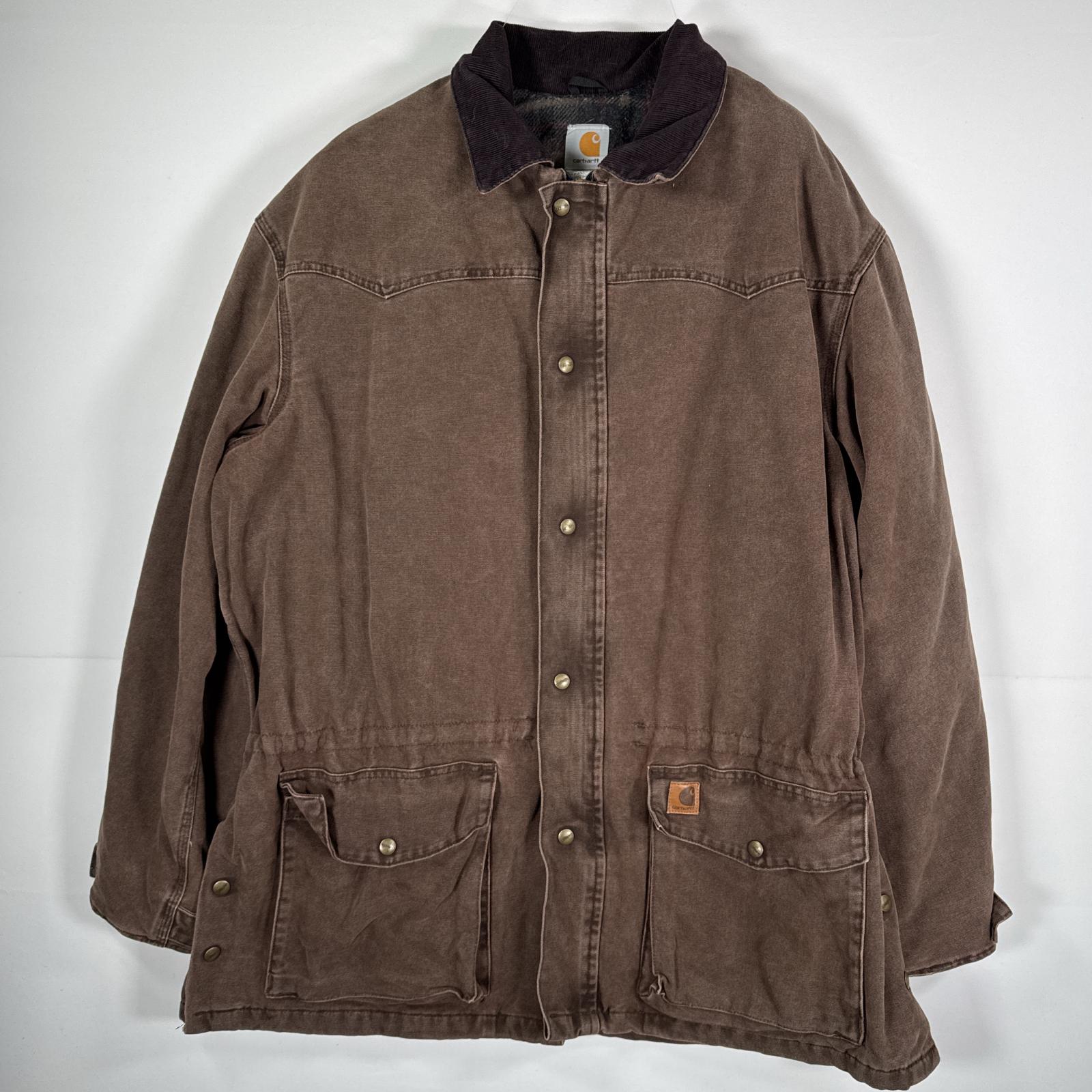 ほぼ未使用 カーハート ダックカバーオール ダークグレー ライナー付き カーハート Carhartt 40年代 50年代 ハートタグ ダック
