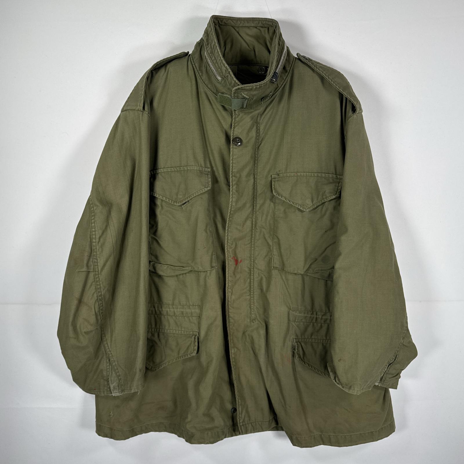 70s アメリカ軍 実物 M65 シェル MEDIUM-REGULAR 楽天市場】ほぼデッド 70s □ 78年製 米軍実物 US ARMY M-65