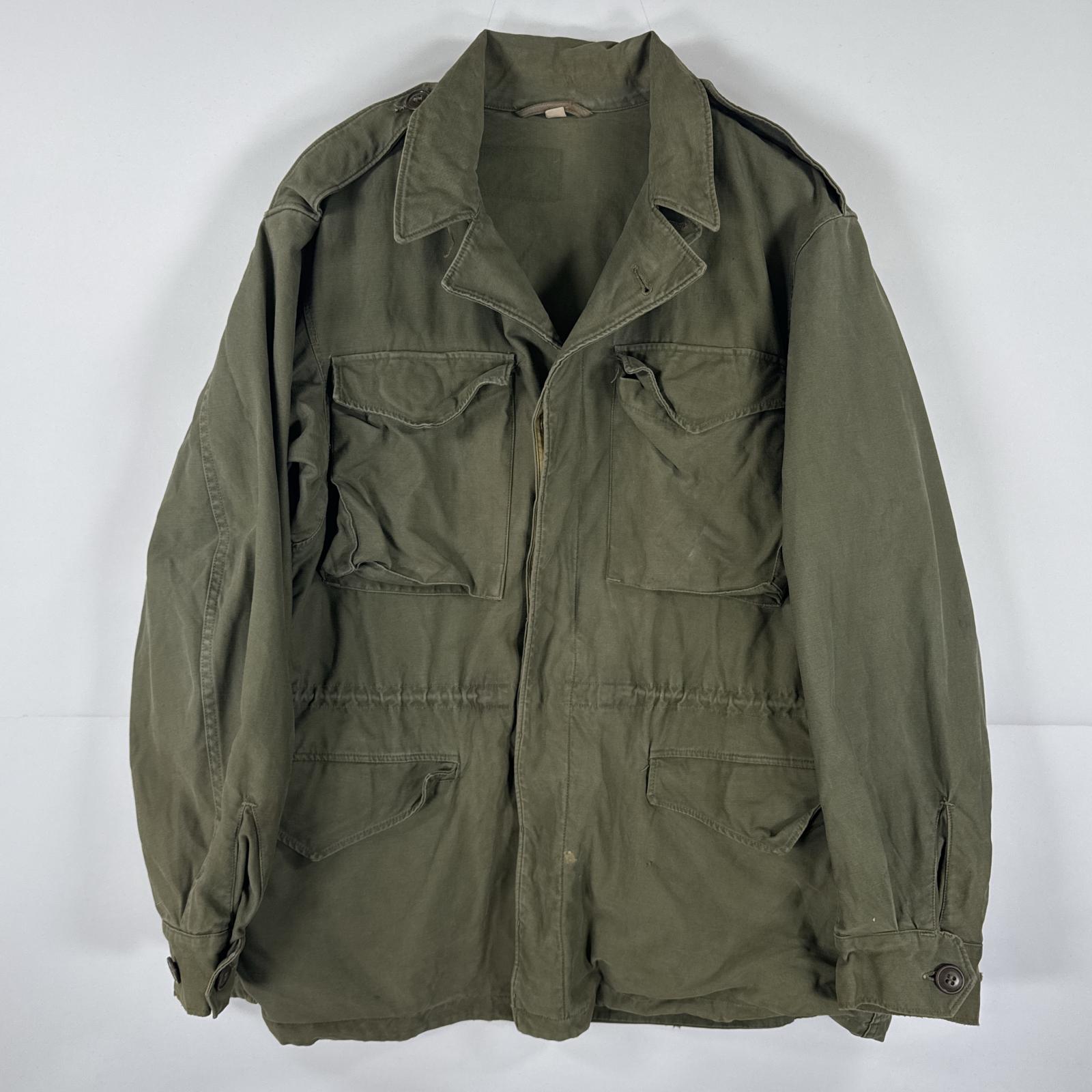古着 ヴィンテージ ミリタリージャケット M-1947 M-47 実物 フィールドジャケット 38R オリーブグリーン メンズ 【中古】