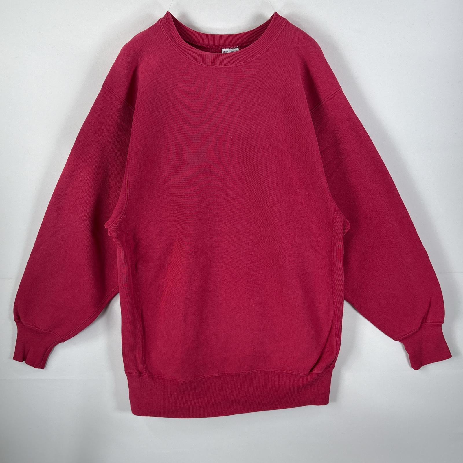 楽天市場】USA製 90s Champion Reverse Weave Sweatshirt ピンク