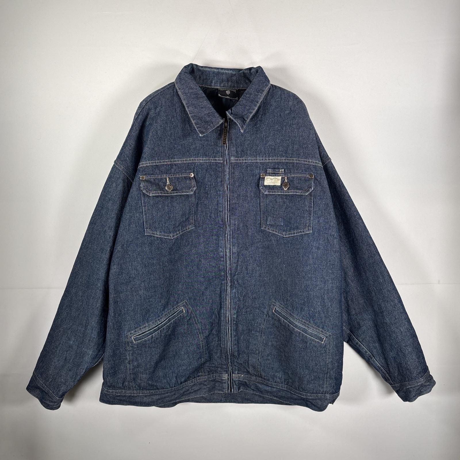 楽天市場】00s ROCA WEAR Denim Jacket 紺 2XL ロカウェア デニム