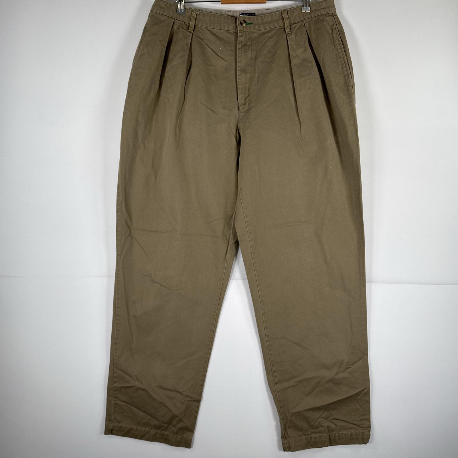 【大きい】XL(US)92-96cm新品トミーヒルフィガーUS限定伸縮チノパンツ SALE】 大きいサイズメンズ TOMMY HILFIGER トミーヒルフィガー