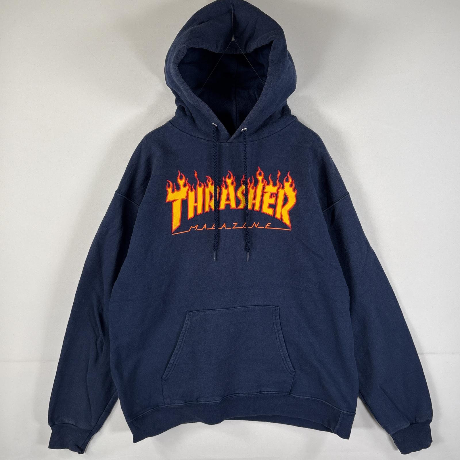 【レア柄】THRASHER スラッシャー スウェット パーカー ビンテージ 楽天市場】90s THRASHER Diamond Logo Sweat Hoodie 紺 L スラッシャー
