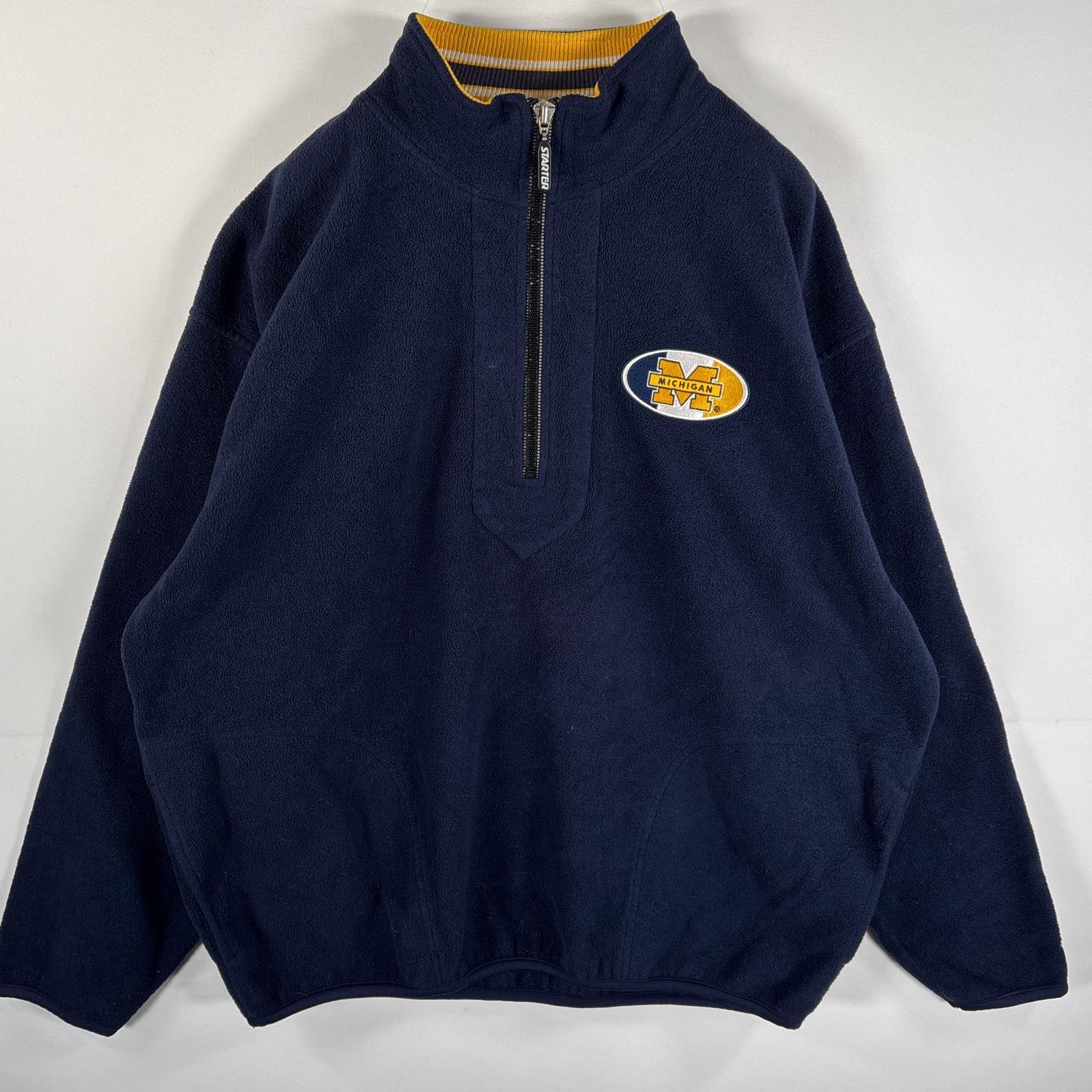 楽天市場】90年代 STARTER スターター ハーフジップ スタジアム