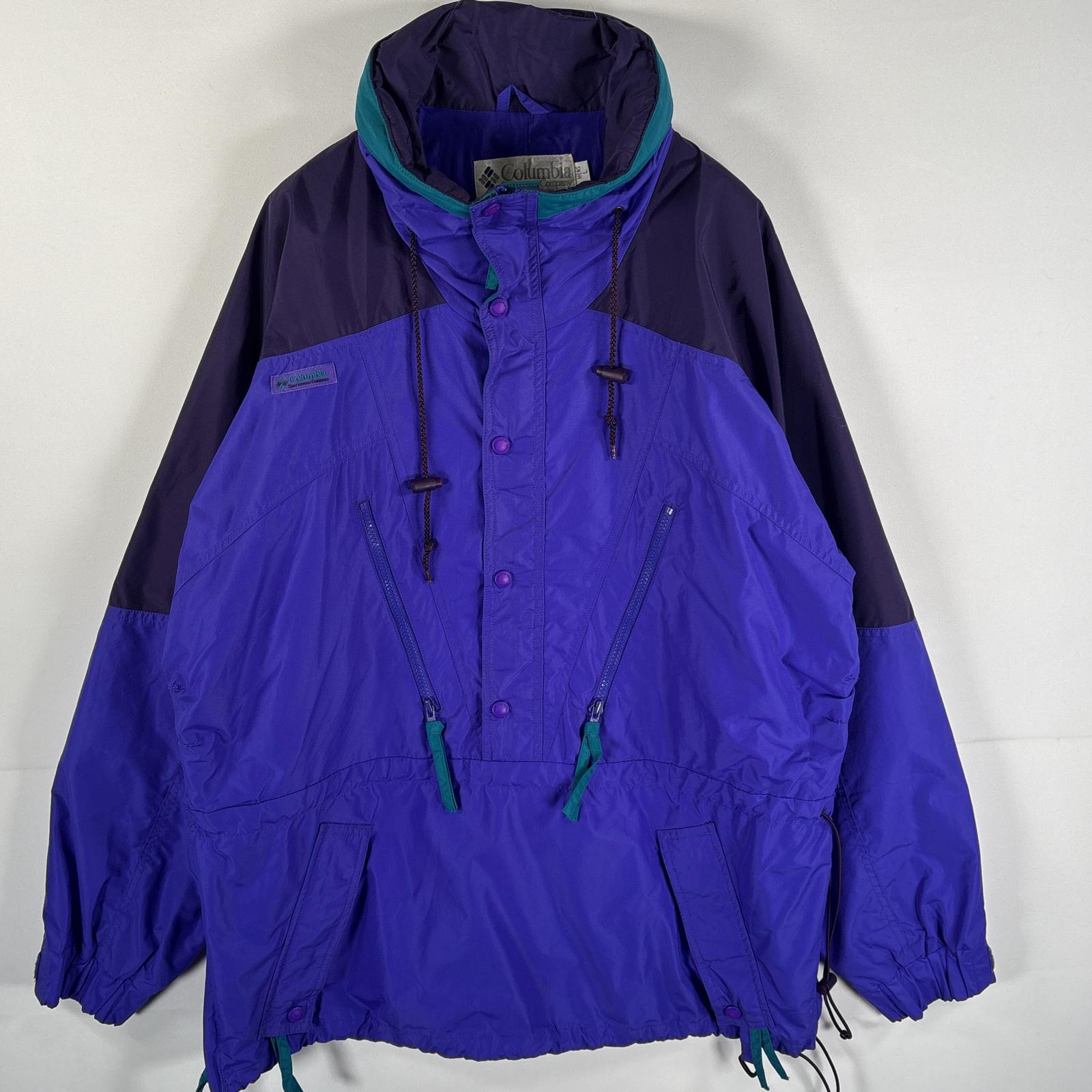 楽天市場】90s Columbia Nylon Anorak Parka 紺 XL相当 コロンビア