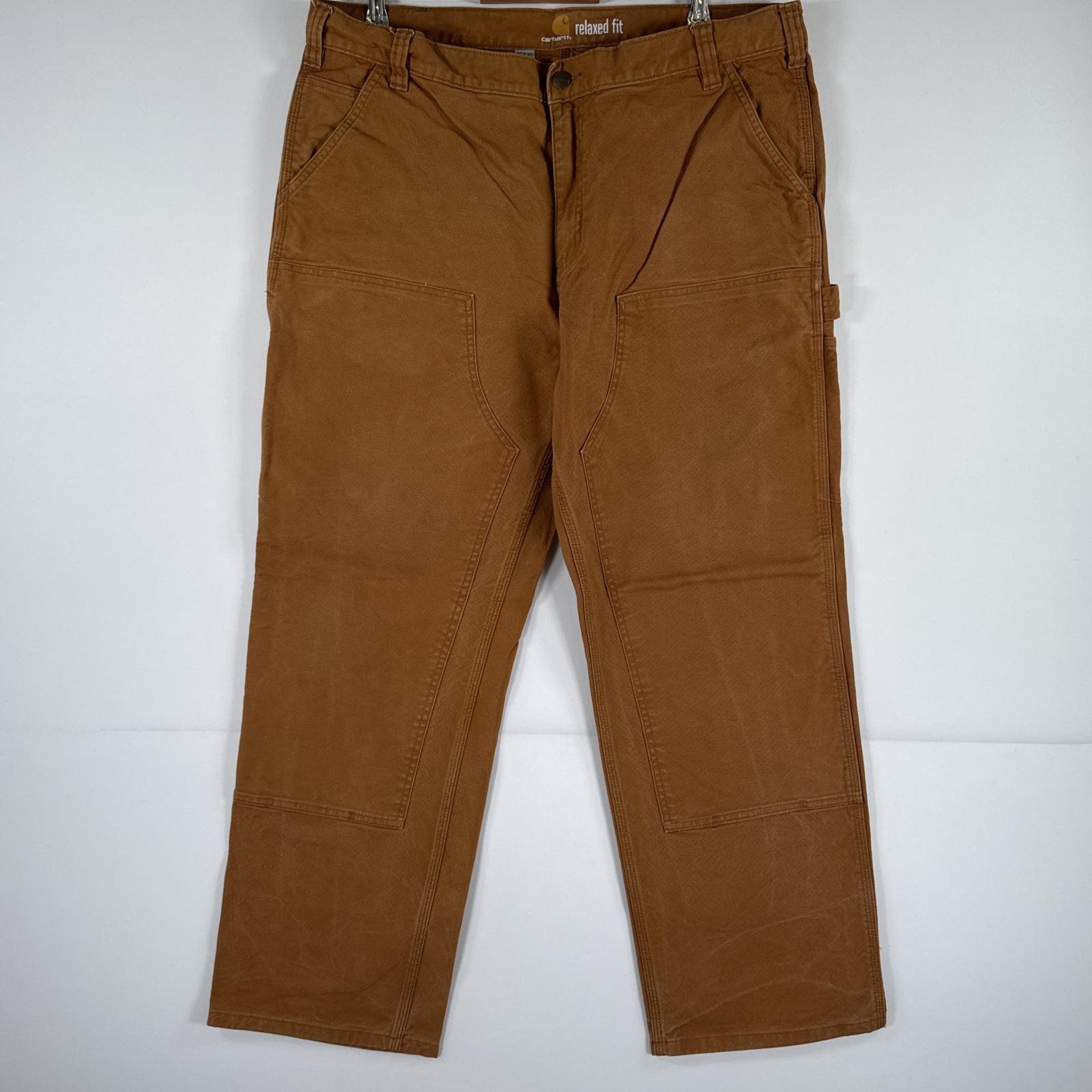 carhartt 00s ダブルニー ワークパンツ カーハートブラウン W32 Carhartt カーハート メンズ ダブルニー ダック ペインター