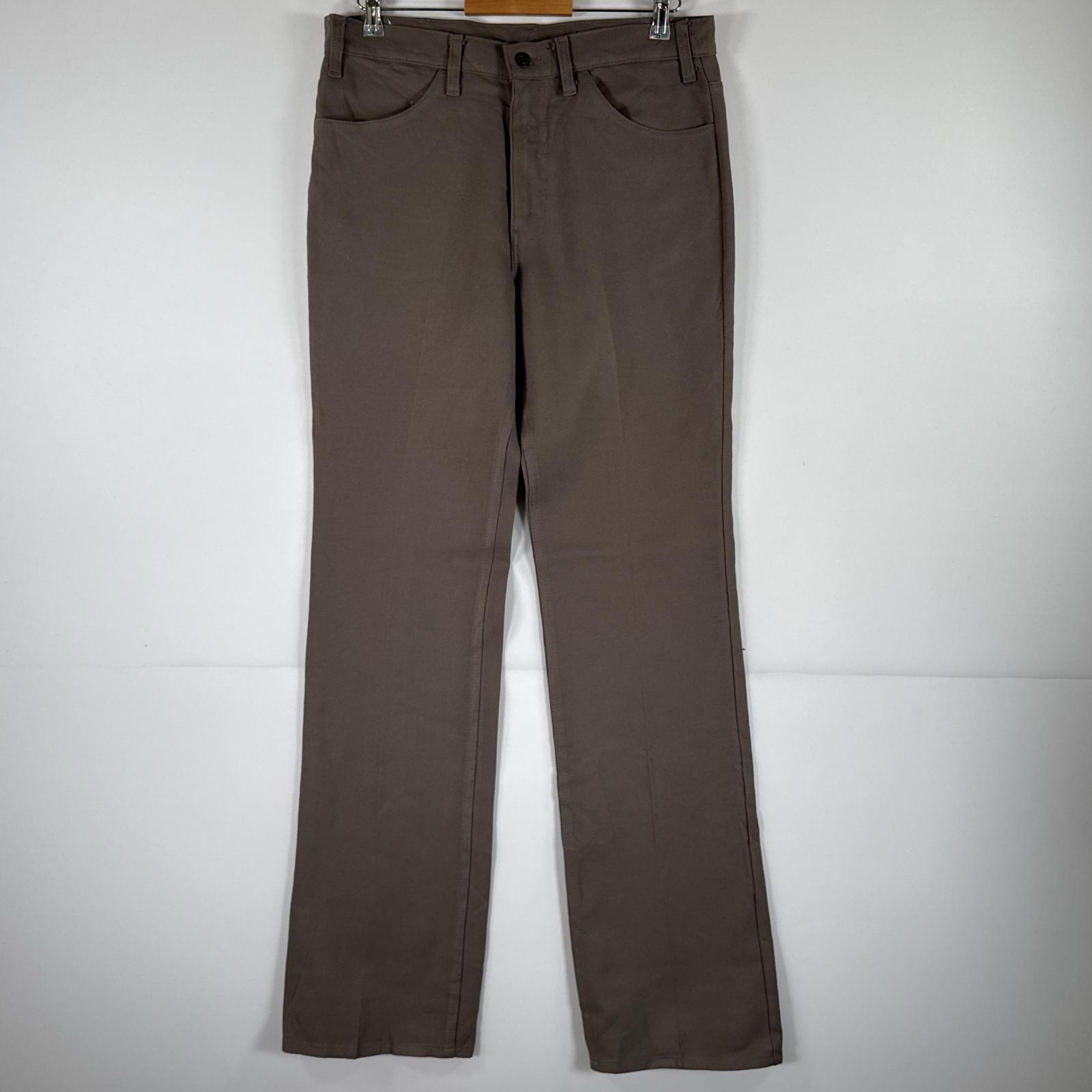 W36 デッドストック 70s リーバイス Panatela チェック パンツ W36 デッドストック 70s リーバイス Panatela チェック パンツ