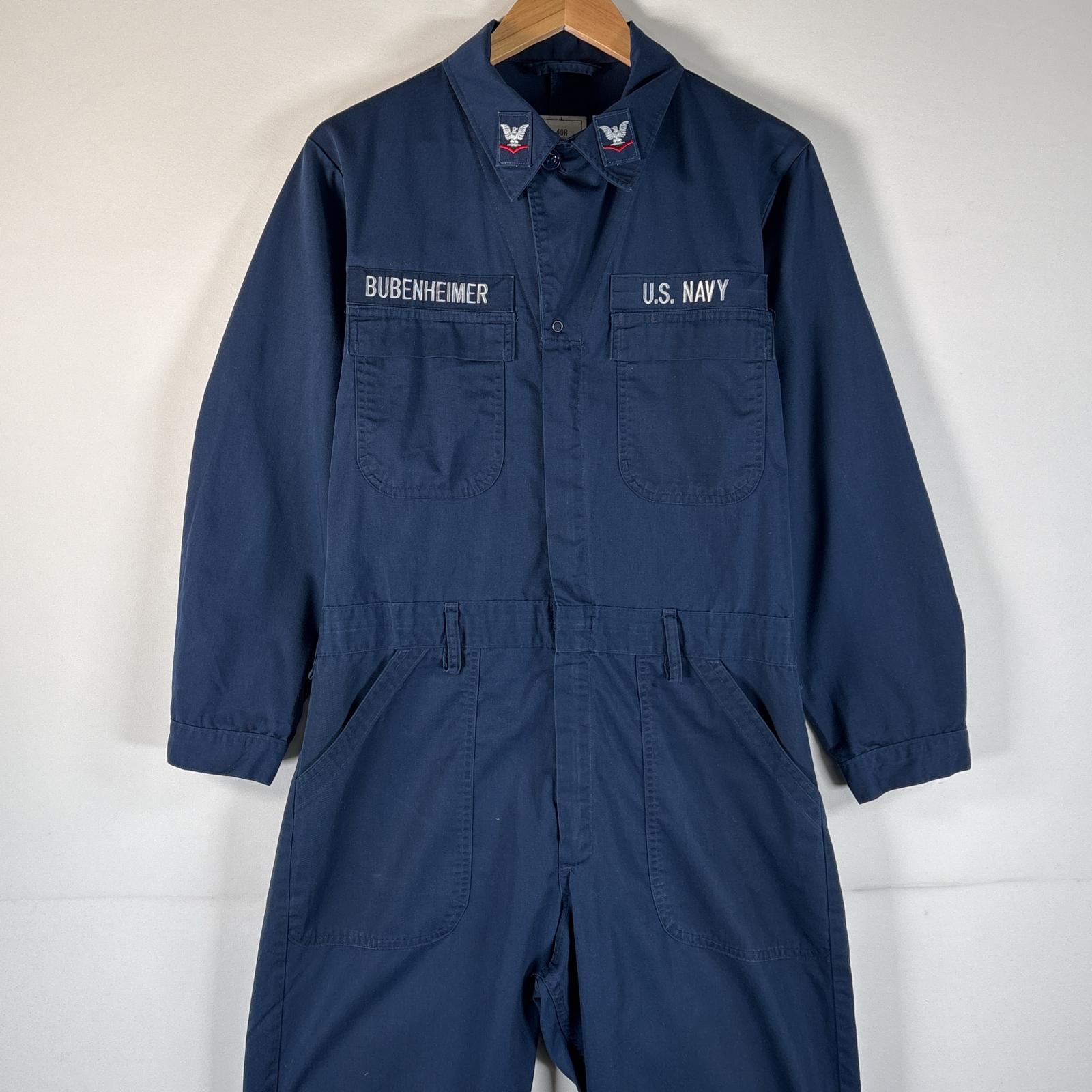 WEARGUARDツナギ作業着古着紺ビンテージアメリカ輸入 楽天市場】濃紺 80's USA製 ビンテージ □ OVERDIER MFG CORP