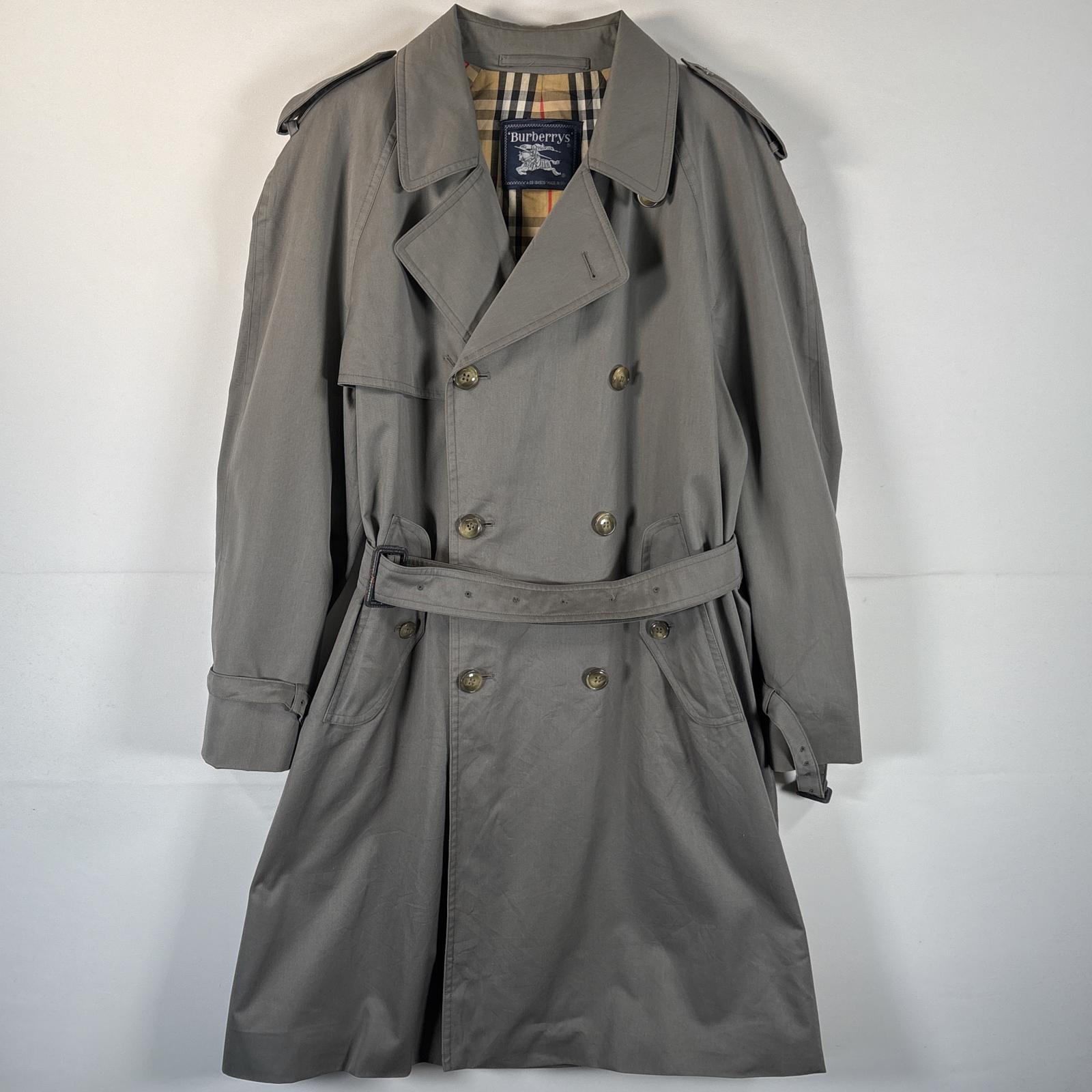 楽天市場】90s イギリス製 バーバリー BURBERRY トレンチコート