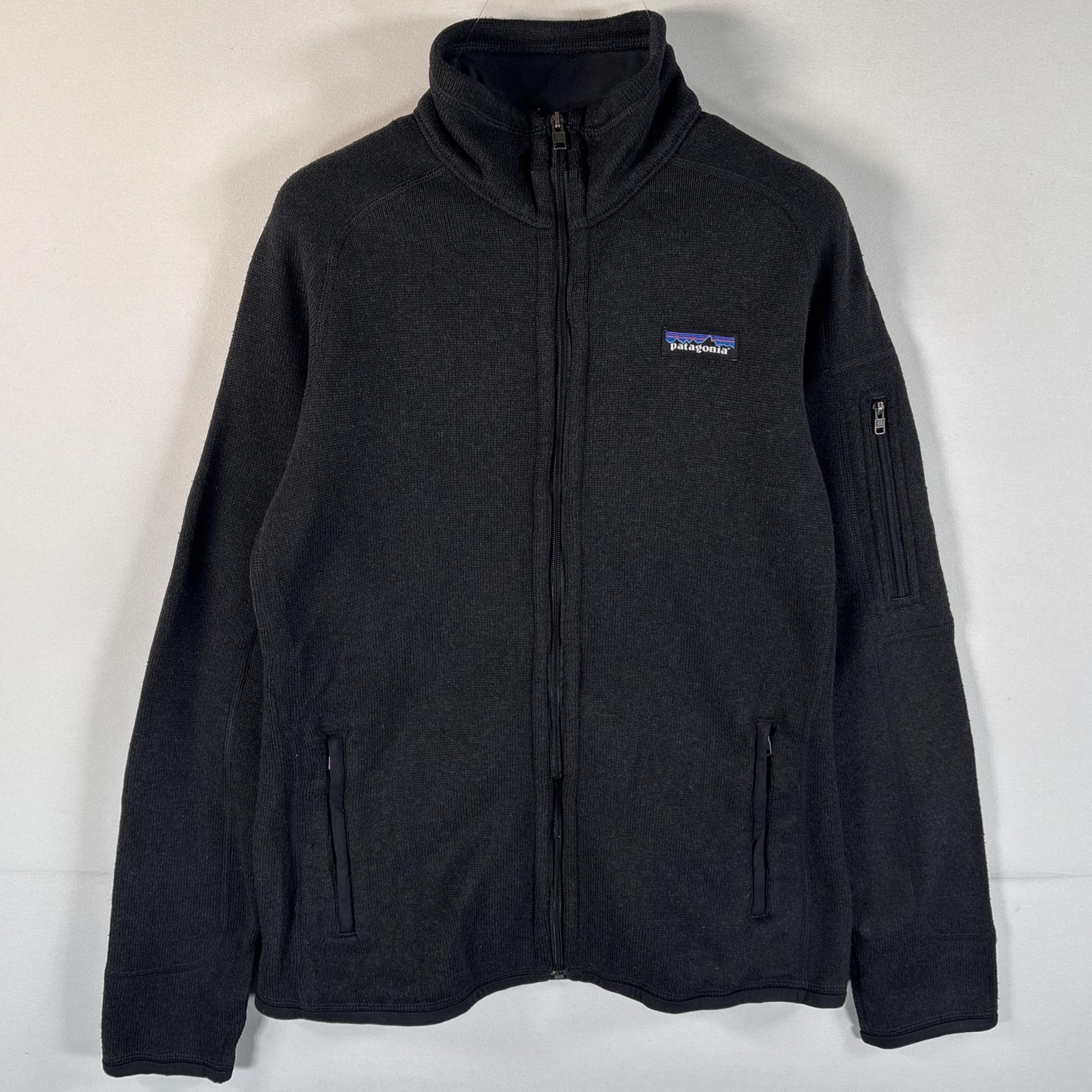 Patagonia パタゴニア ベターセーター フルジップ フリース 黒 XXS 