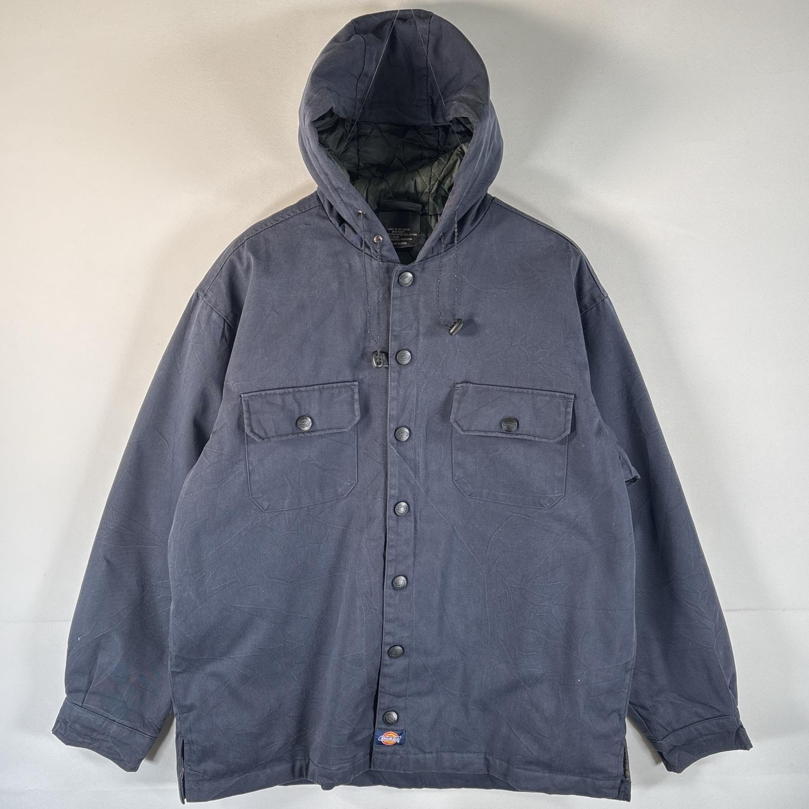 古着Dickies（ディッキーズ）のトラディショナルコートタイプジャケットXL✨ 古着 00s Dickies ブランケット ライナー MOS モスグリーン