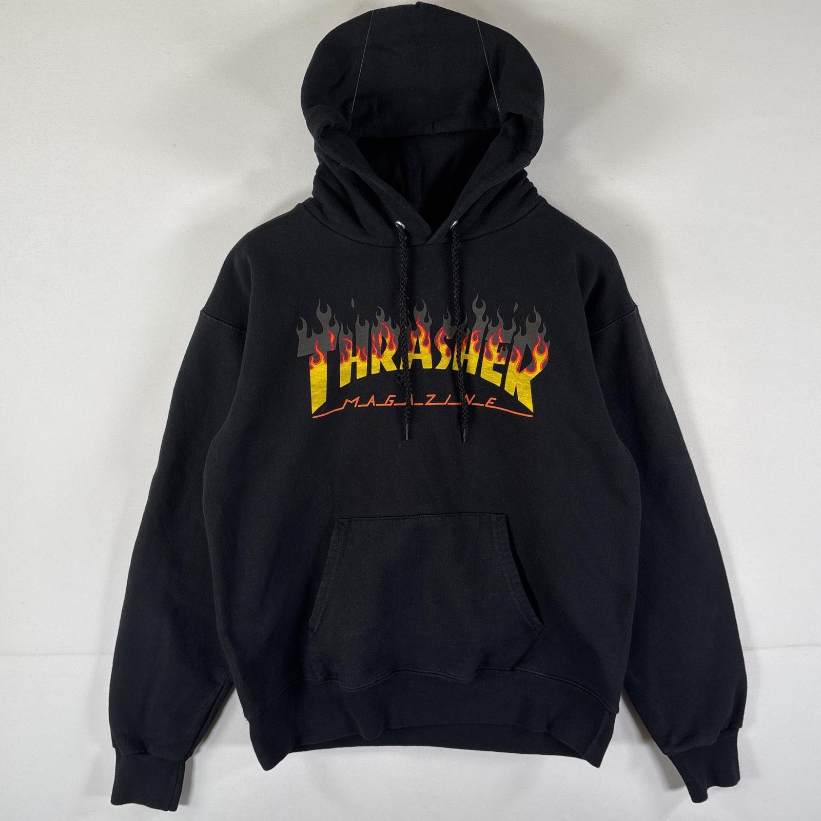 楽天市場】90s THRASHER Diamond Logo Sweat Hoodie 紺 L スラッシャー