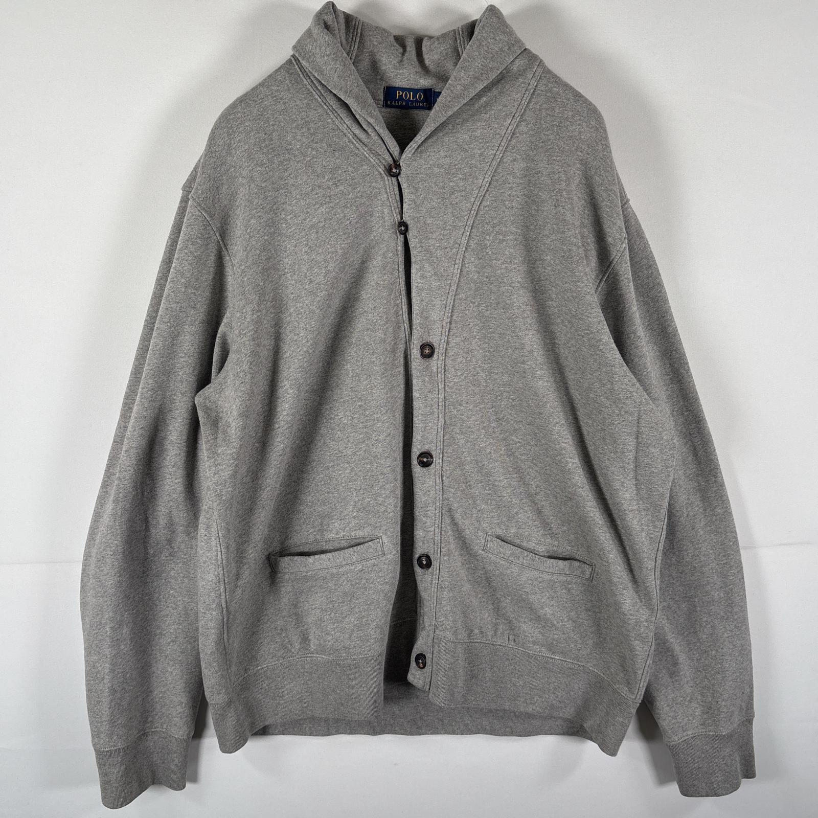 Polo Ralph Lauren スウェットカーディガン 2トーン　新品未使用 楽天市場】90's □ POLO ポロ ラルフローレン 2トーン ポケット付き