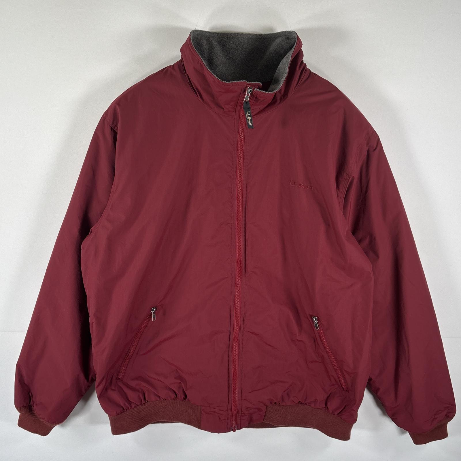 美品 90s LLBEAN エルエルビーン ウォームアップジャケット ナイロン L.L.Bean - 90s エルエルビーン ナイロン ウォームアップ