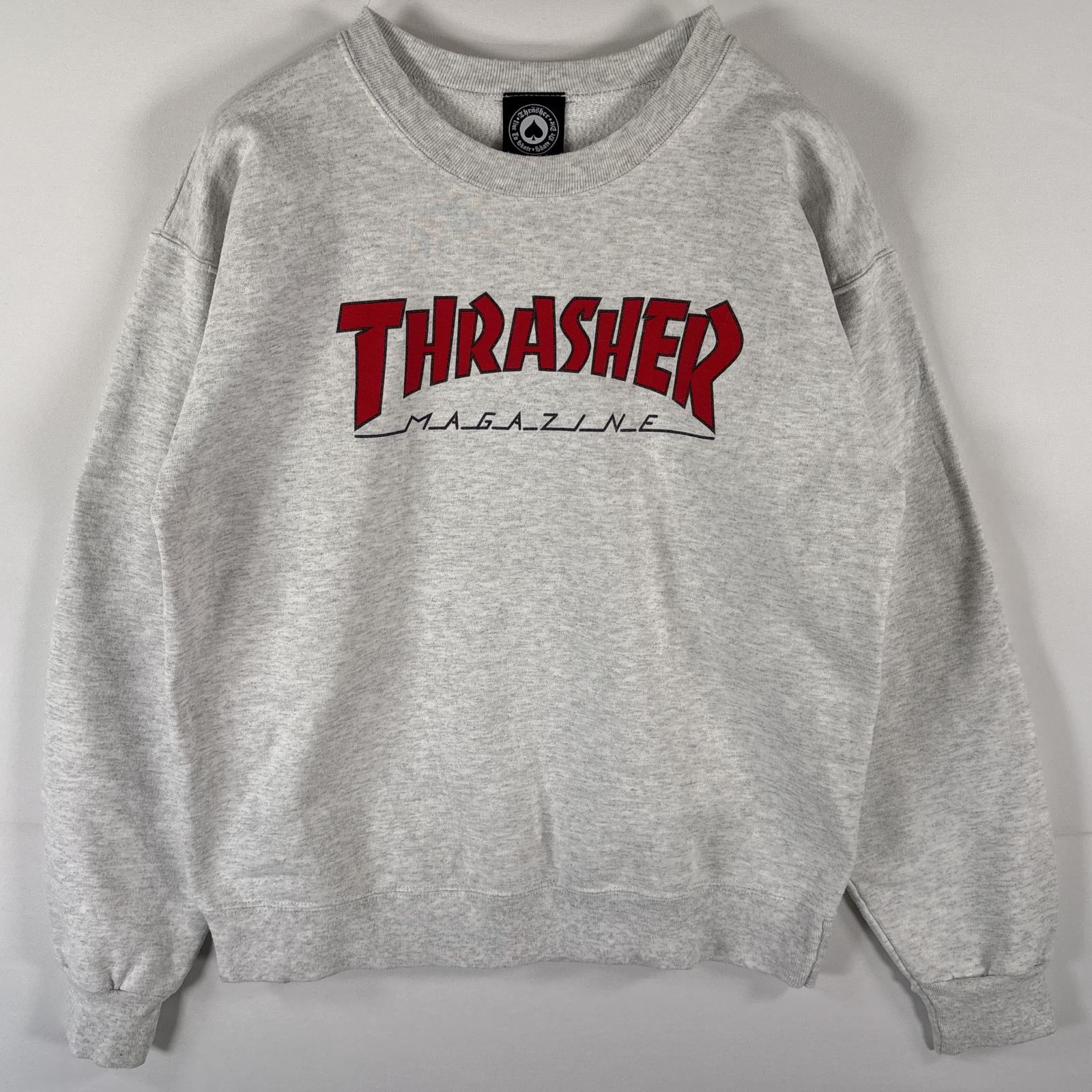 楽天市場】USA製 90s THRASHER Diamond Logo Sweatshirt 黒 L