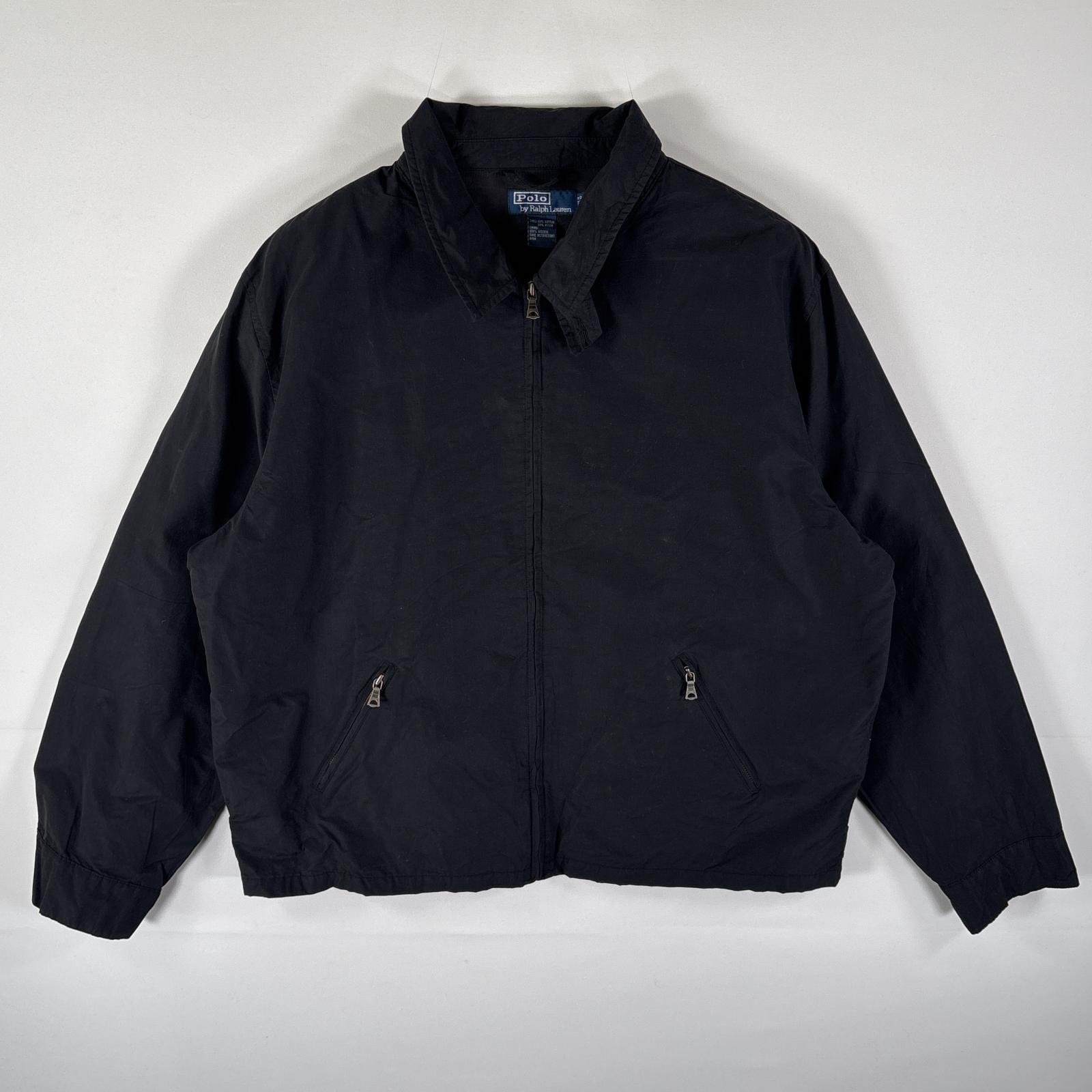 楽天市場】Polo Ralph Lauren Drizzler Jacket 黒 XL ポロラルフ
