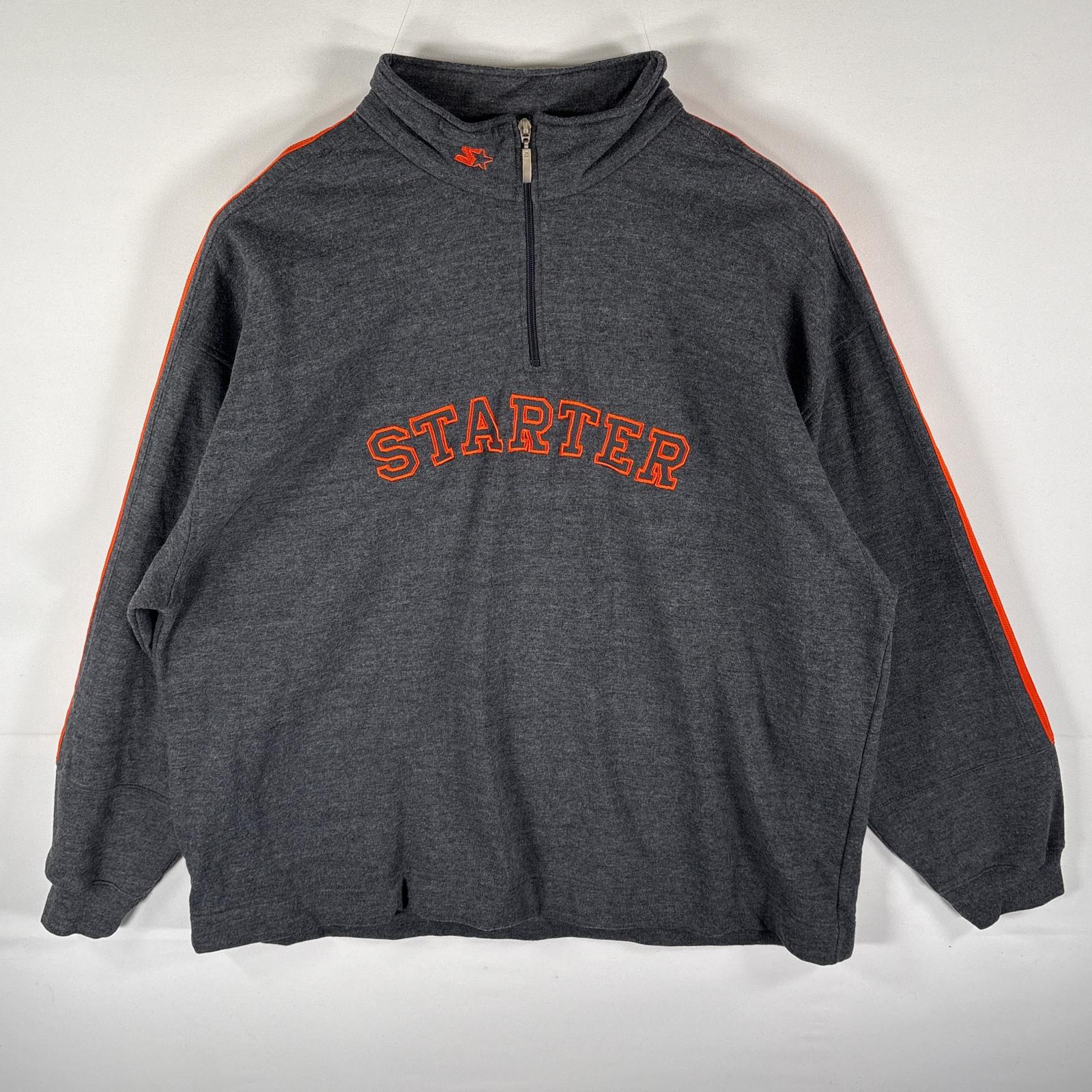 楽天市場】90年代 STARTER スターター ハーフジップ スタジアム