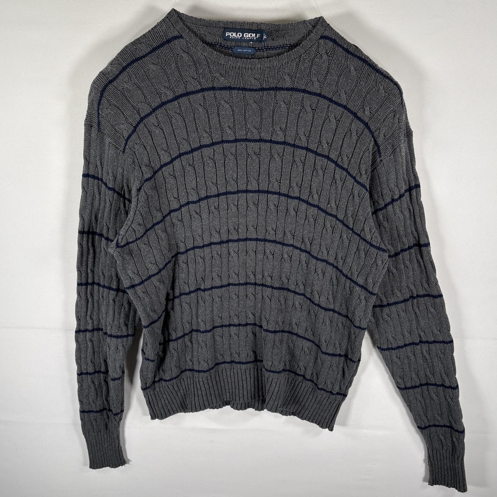 楽天市場】90s □ ポロ ゴルフ ラルフローレン コットン ケーブル