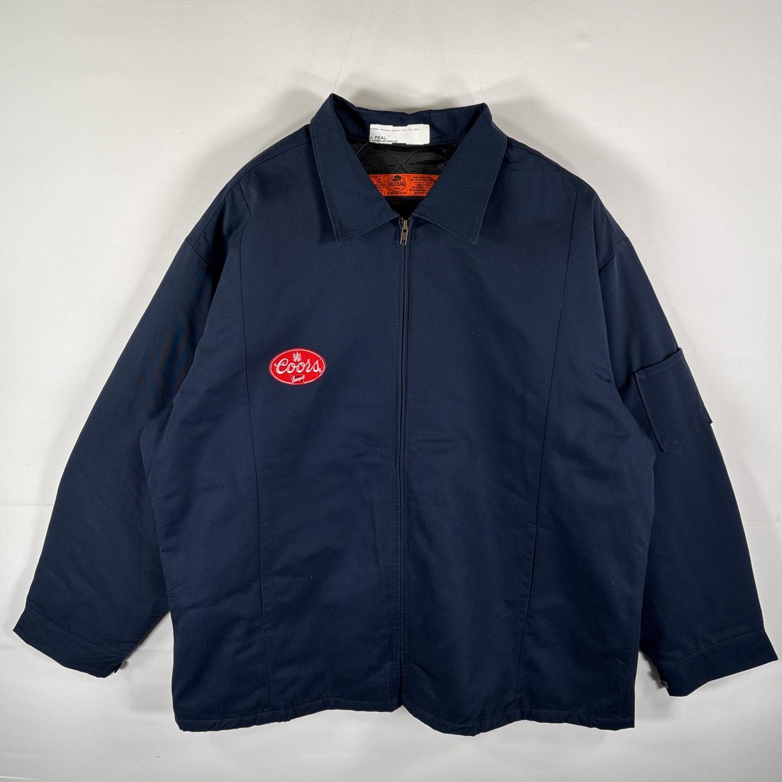 MADE　IN USA ビンテージワークジャケット　スカルワッペン MADE IN USA ビンテージワークジャケット スカルワッペン