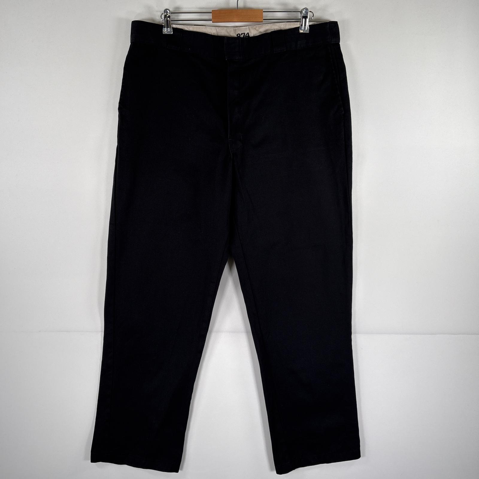 80s USA製 Dickies874 ブラック チビタグ 美品 ワークパンツ USA製 80s Dickies 874 Work Pants 黒 W30×L28 ディッキーズ