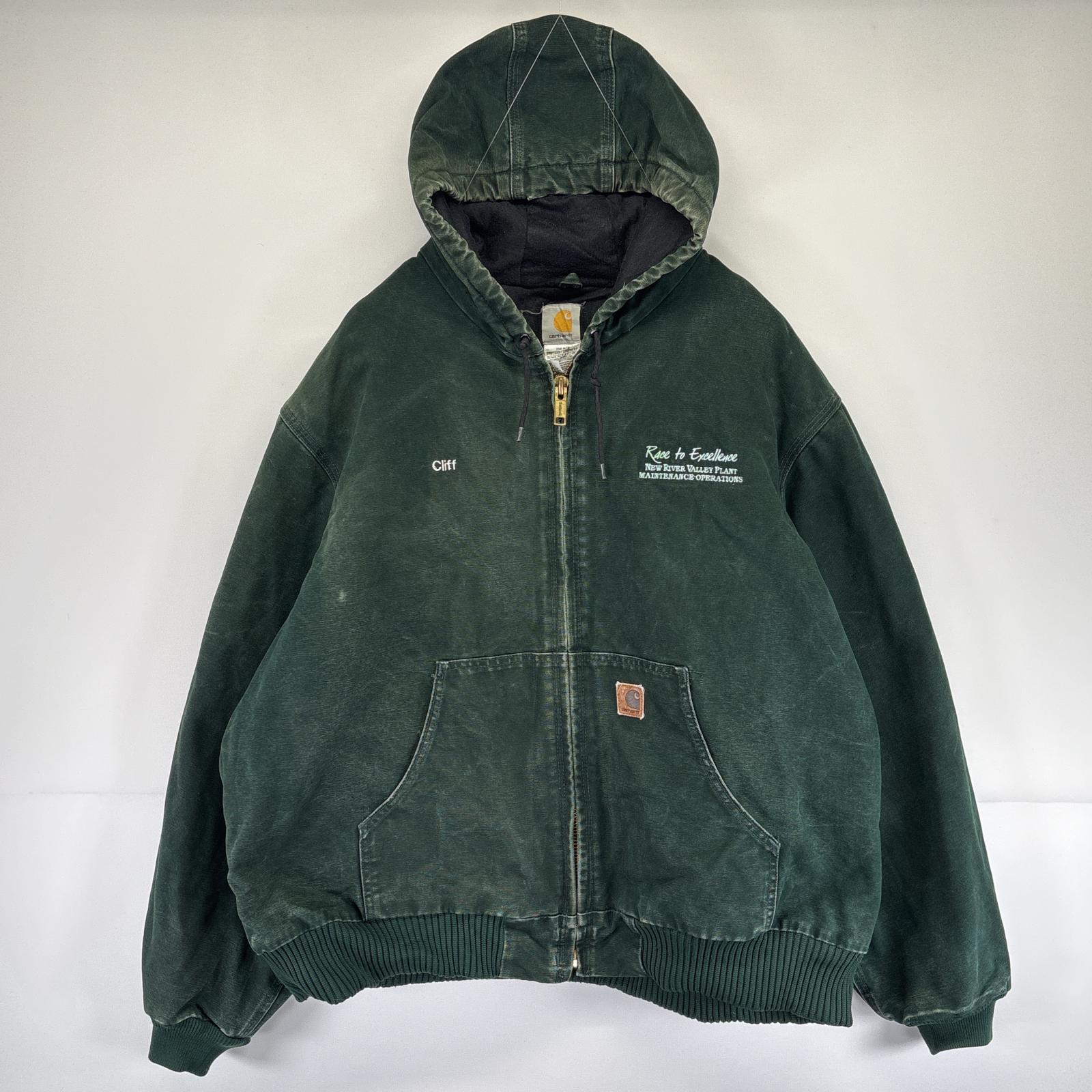 楽天市場】カーハートジャケット サイズ表記 L カーキ carhartt