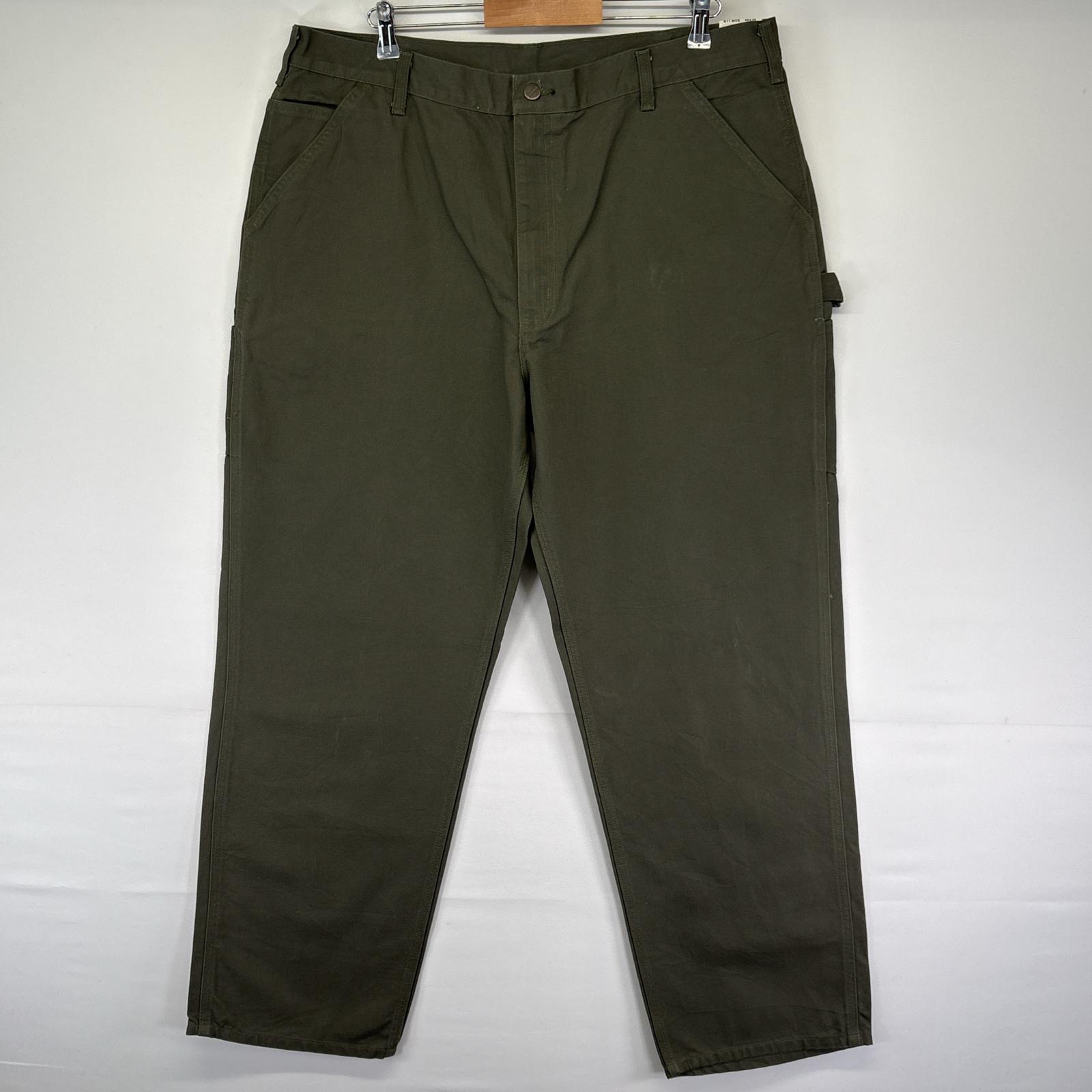Carhartt カーハート ブランケット裏地 ダックパンツ 墨色グレー W40 Carhartt カーハート ブランケット裏地 ダックパンツ 墨色グレー