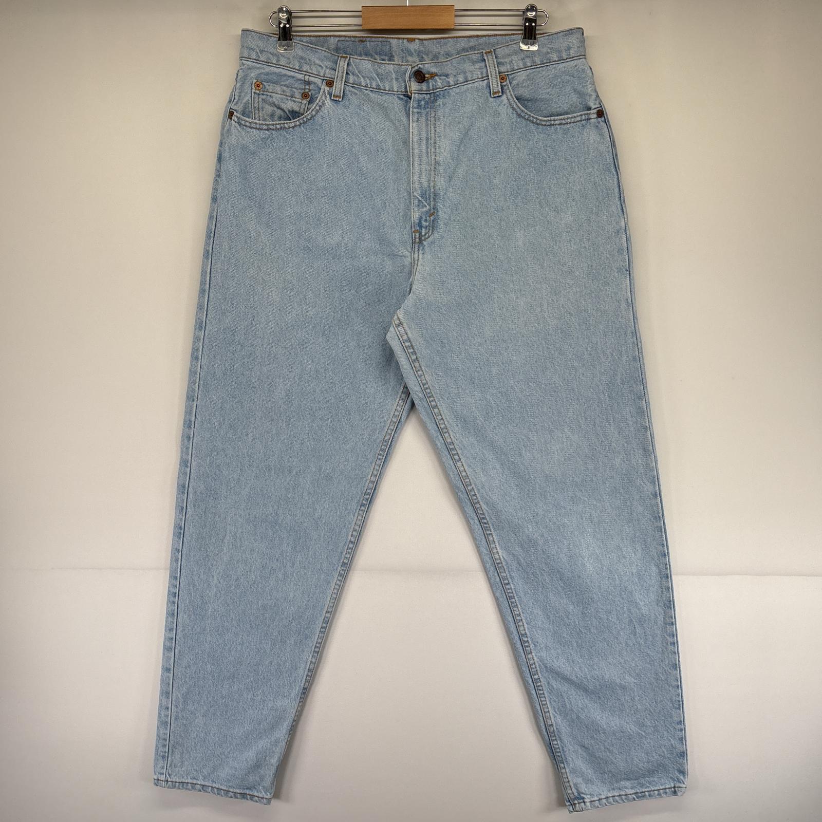 古着 90's/90年代 リーバイス Levi's USA製 デニムパンツ 16561 0233 テーパード ジーパン ジーンズ 長ズボン 16M ブルー メンズ 【中古】