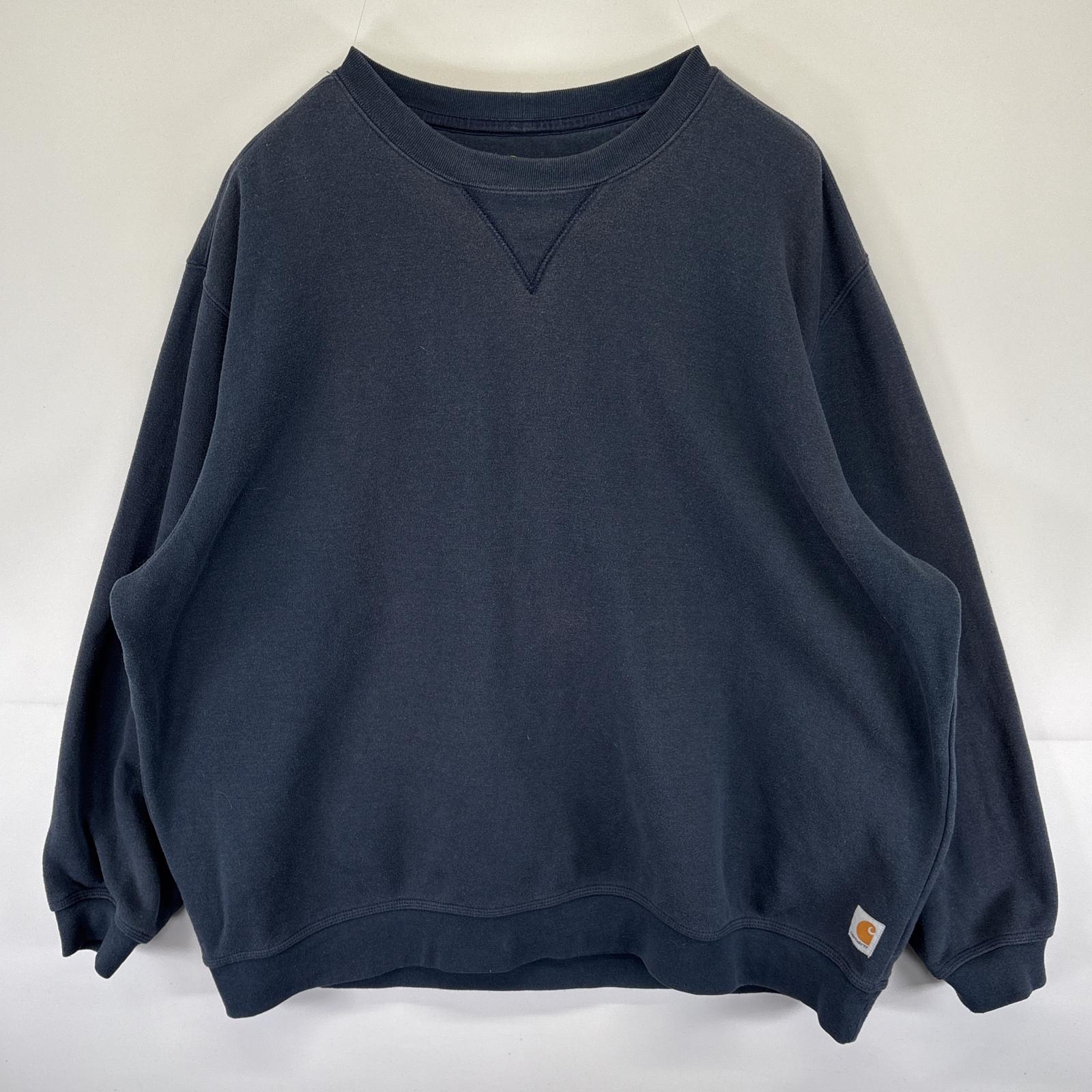 楽天市場】90s Carhartt ワンポイント ロゴ 刺繍 前V スウェット