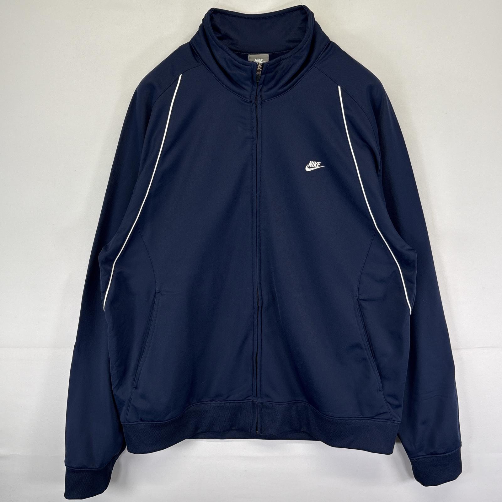 Nike フルジップジャージジャケット XL 楽天市場】00's □ NIKE ナイキ フルジップ 2トーン ライン入り