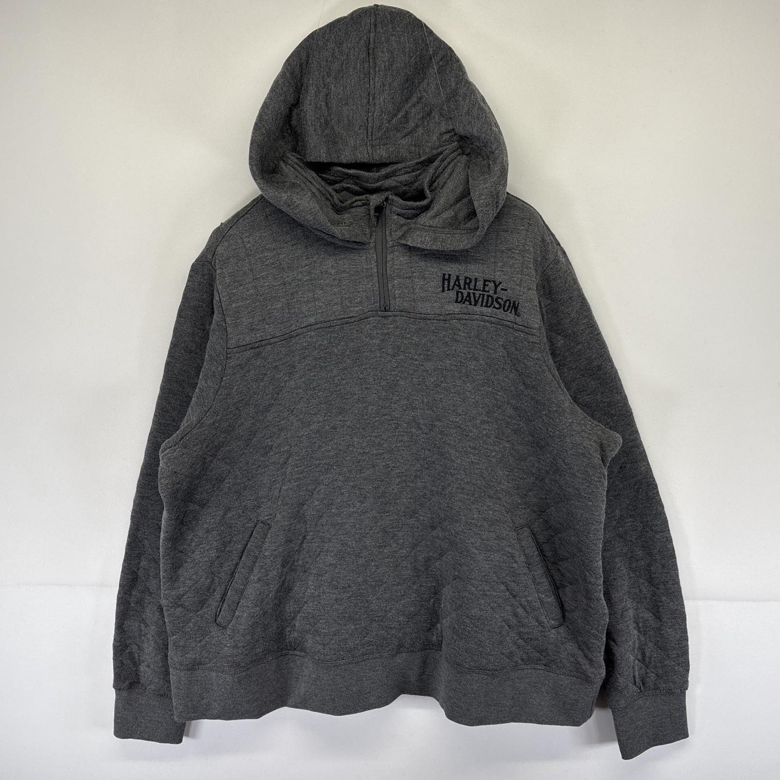 USA製　ハーレーダビッドソン　ハーフジップスウェットトレーナー　L　ブラック 楽天市場】HARLEY DAVIDSON ハーレーダビッドソン ハーフジップ