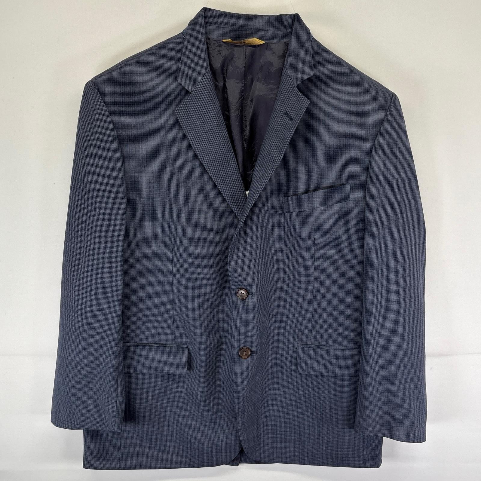 ブルックスブラザーズ ネイビー ビッグサイズ リネン テーラードジャケット Brooks Brothers ブルックスブラザーズ ウール テーラード