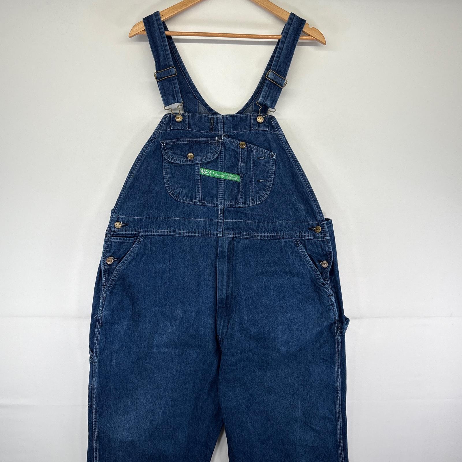 90'sヴィンテージデニム　オーバーオールつなぎ 楽天市場】古着 90's/90年代 キー KEY オーバーオール デニム ワーク