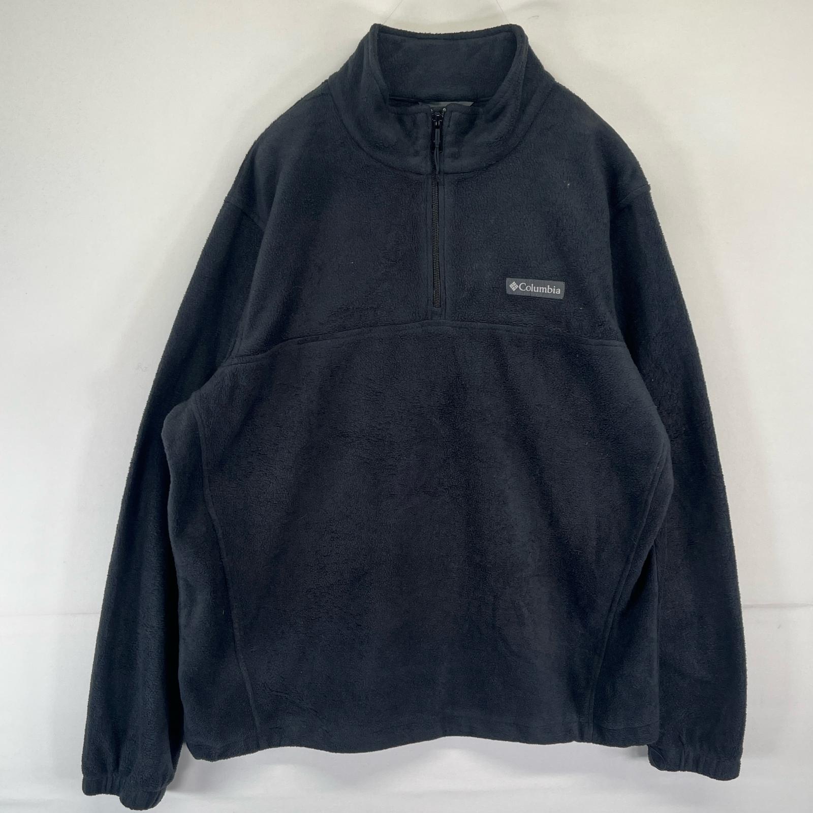 楽天市場】古着 Columbia コロンビア 刺繍 ハーフジップ フリース