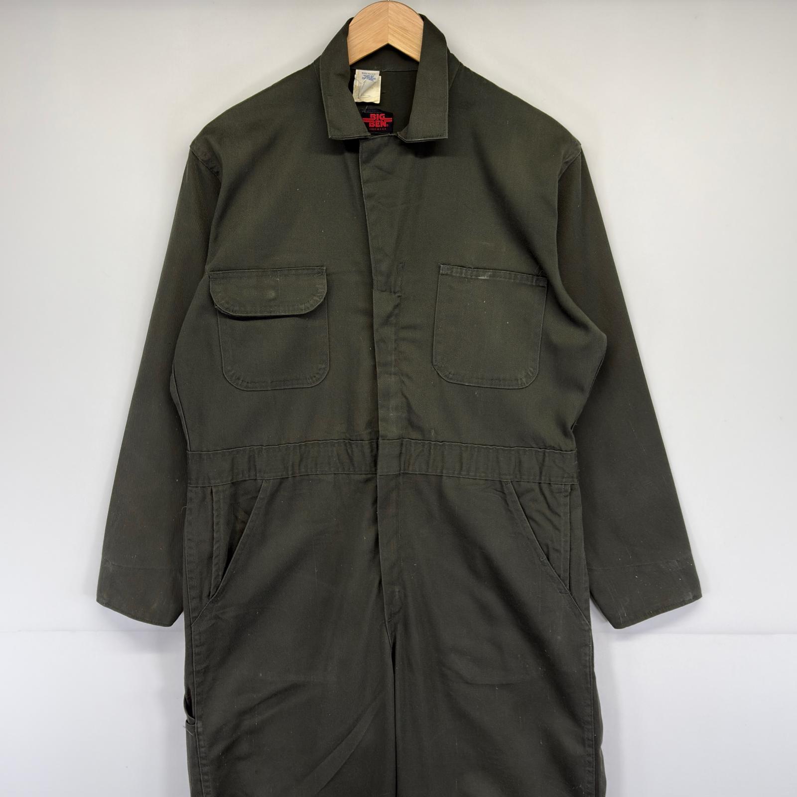 楽天市場】【中古】【古着】 BIG BEN 長袖 ダック 中綿 つなぎ W41 M