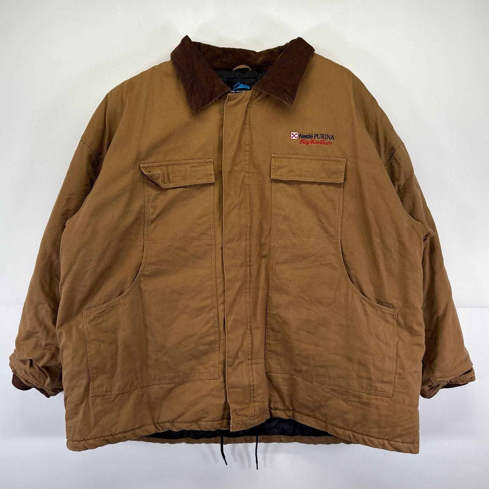 楽天市場】古着 Tri-Mountain ダックワークジャケット メンズXL