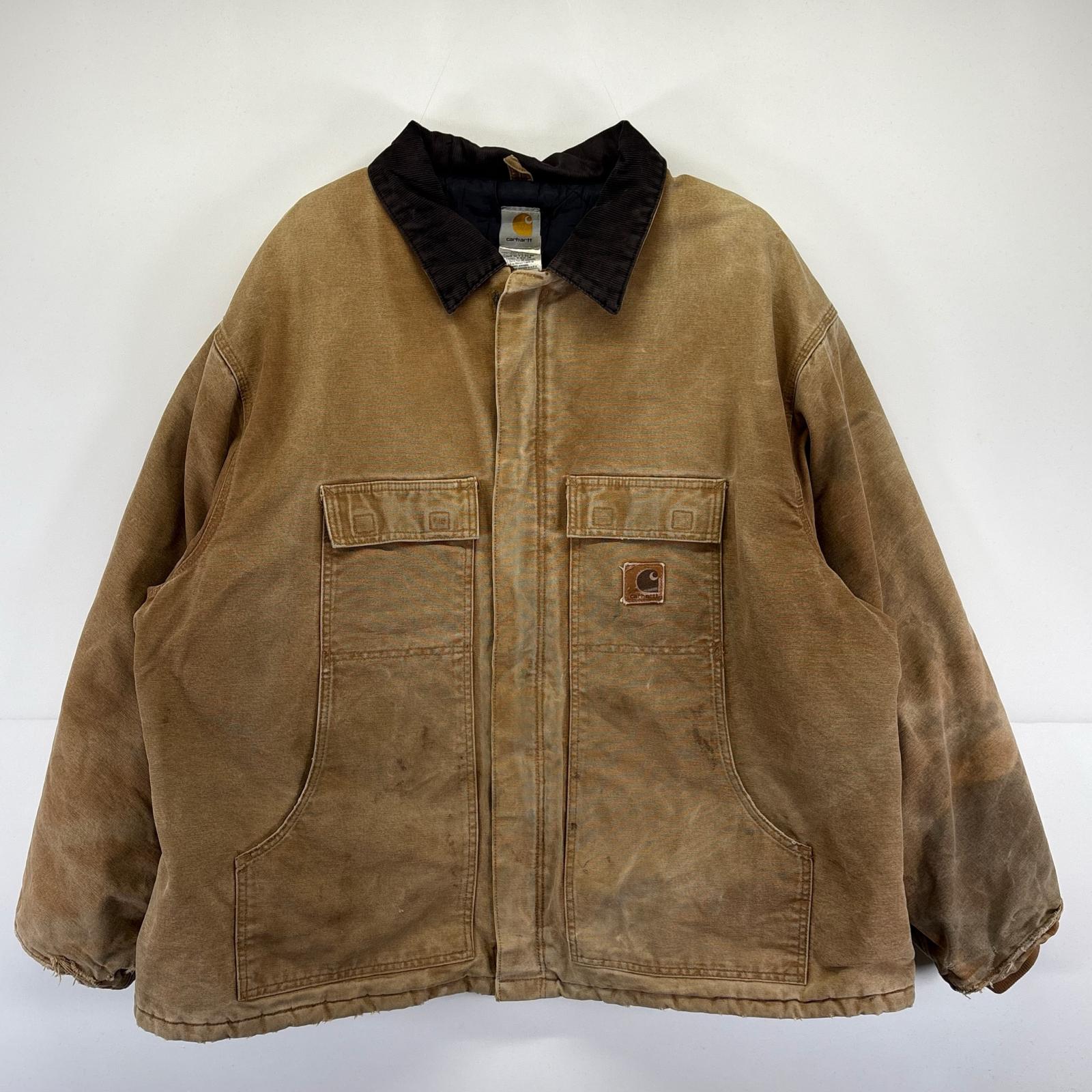 楽天市場】□ カーハート チョア コート ( メンズ L 程) 古着 CARHARTT