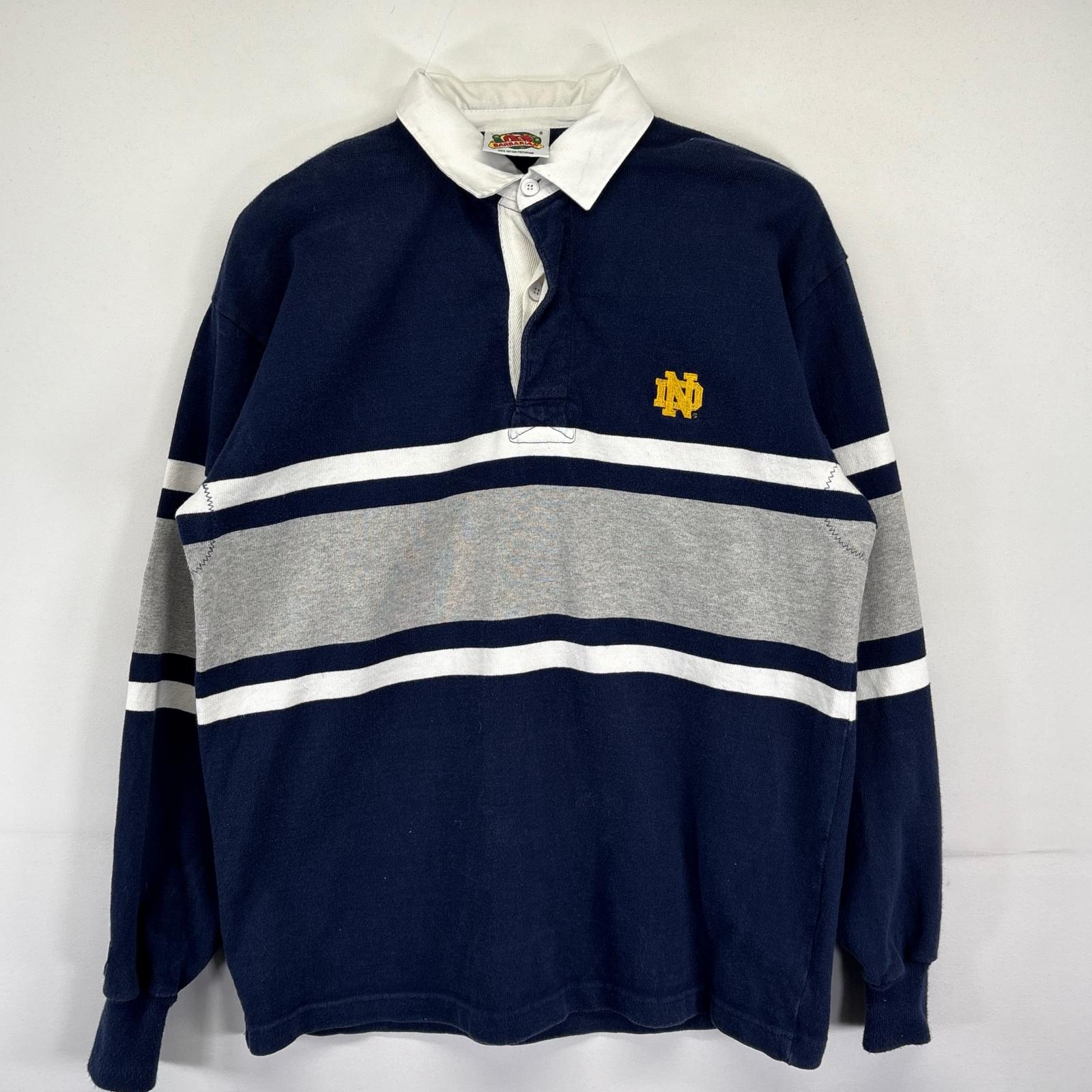 楽天市場】古着 Barbarian バーバリアン ボーダー 長袖 ラガーシャツ