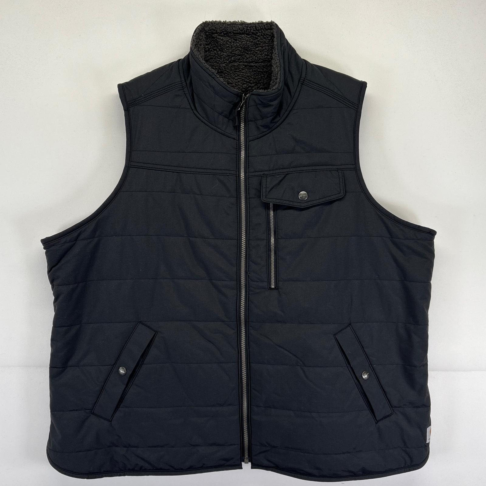 楽天市場】Carhartt カーハート ベスト サイズ:XL 90s 企業ロゴ刺繍