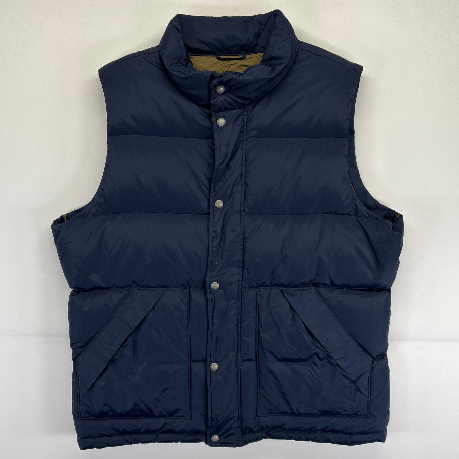 (取寄) ランズエンド ベスト - インサレーテッド Lands' End Air-Filled Vest - Insulated Olive oyb0011100-1.jpg