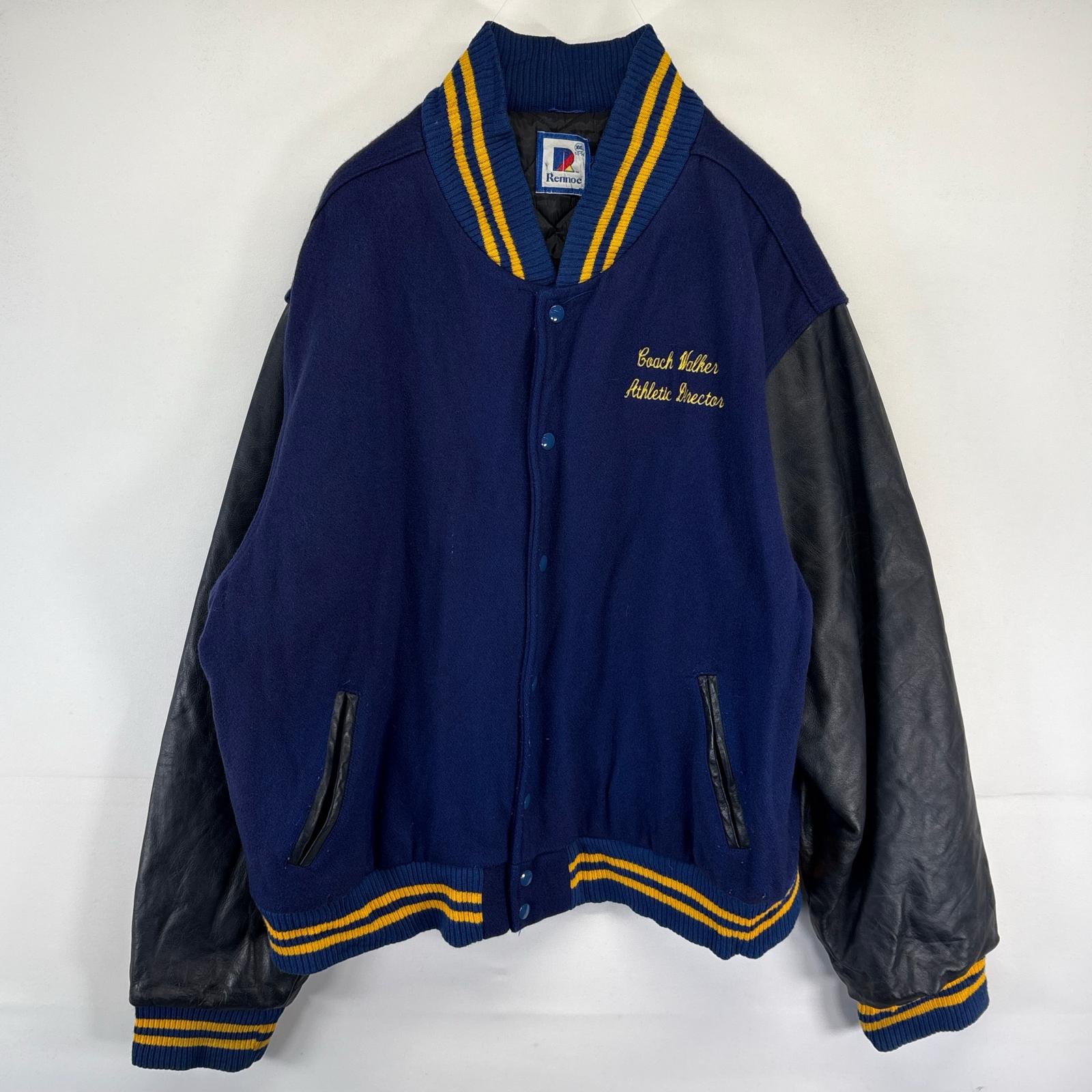 RENNOC コーデュロイジャケット 80s USA製 古着 USA製 80s RENNOC レノック コーデュロイ ジャケット スタジャン