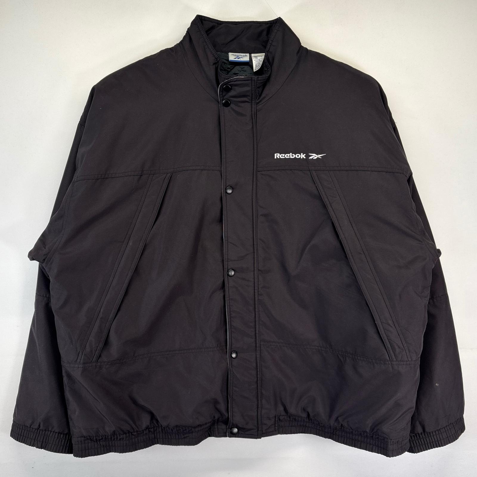 Reebok リーボック NFL カロライナ・パンサーズ ナイロン ジャケット Reebok - プロライン×リーボック NFL カロライナパンサーズ ナイロン