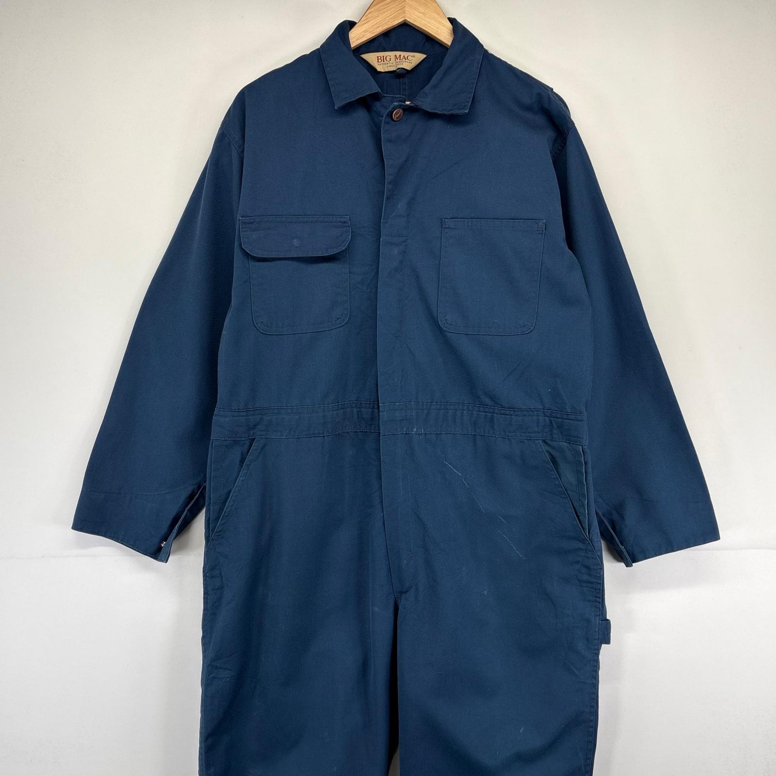 楽天市場】古着 BIG MAC ビッグマック 50s ヘリンボーン 長袖 つなぎ