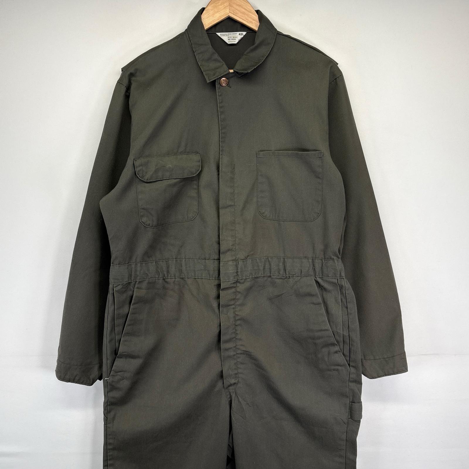 楽天市場】古着 BIG MAC ビッグマック 50s ヘリンボーン 長袖 つなぎ