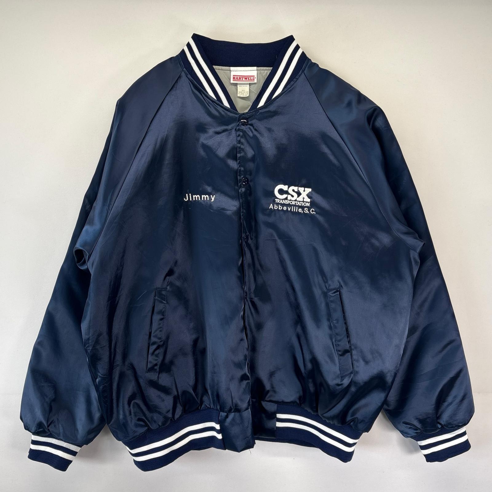 楽天市場】【中古】【古着】 HARTWELL ナイロン スタジャン XL ブルー